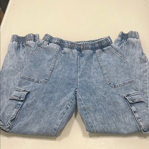 Forever 21 Light Blue Joggers